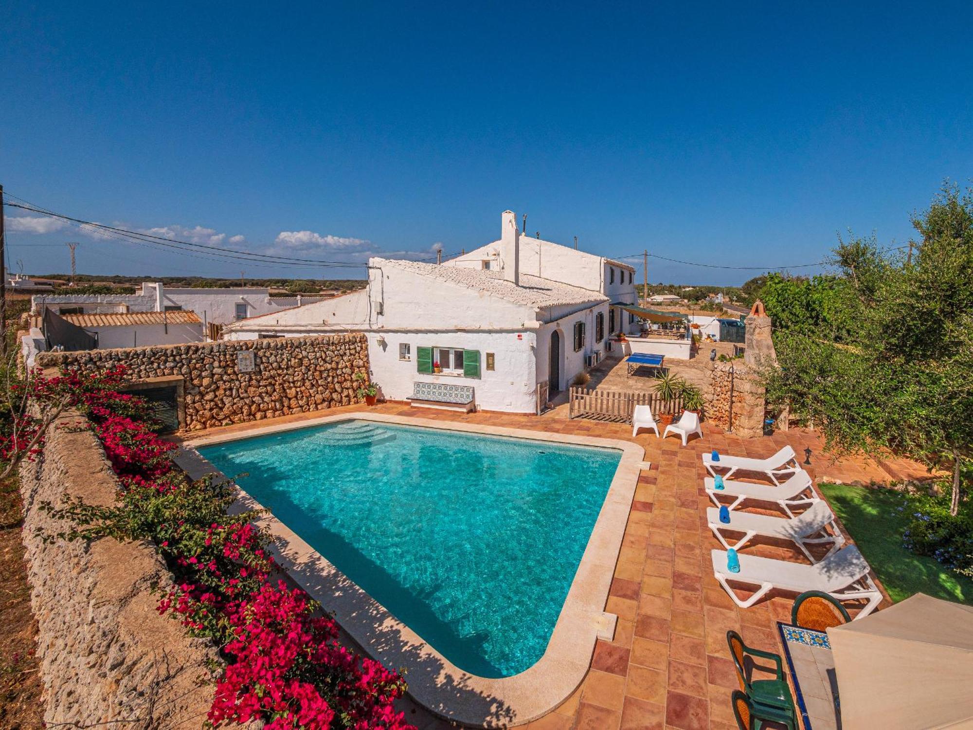 Casa Rural Menorquina Con Piscina Y Barbacoa Sant Climent Exteriér fotografie