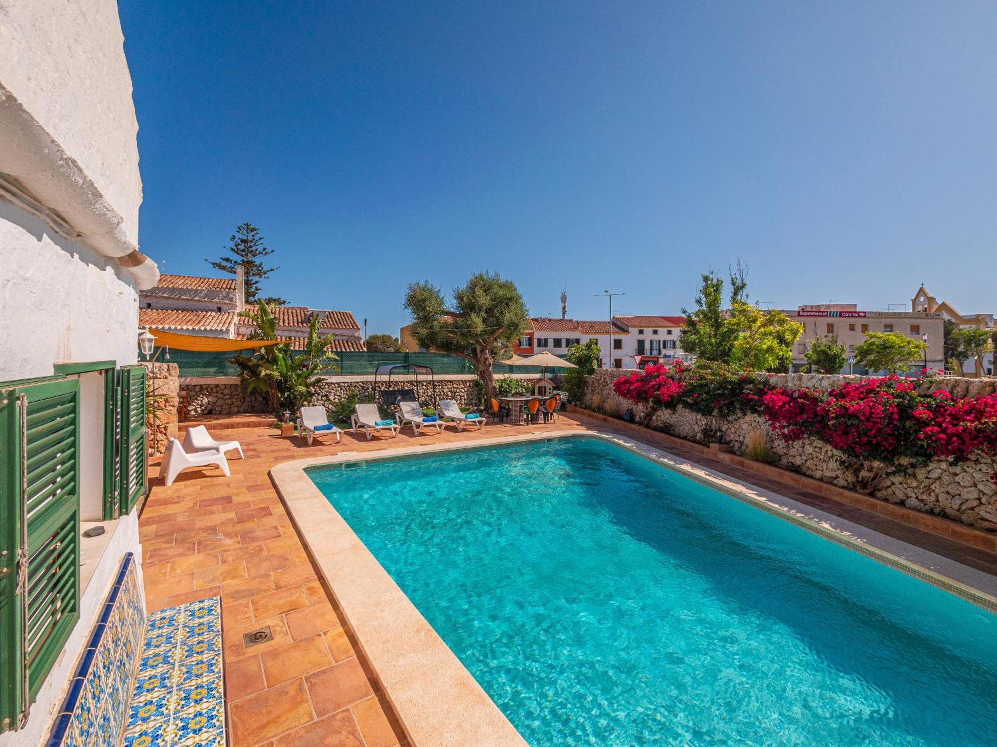 Casa Rural Menorquina Con Piscina Y Barbacoa Sant Climent Exteriér fotografie