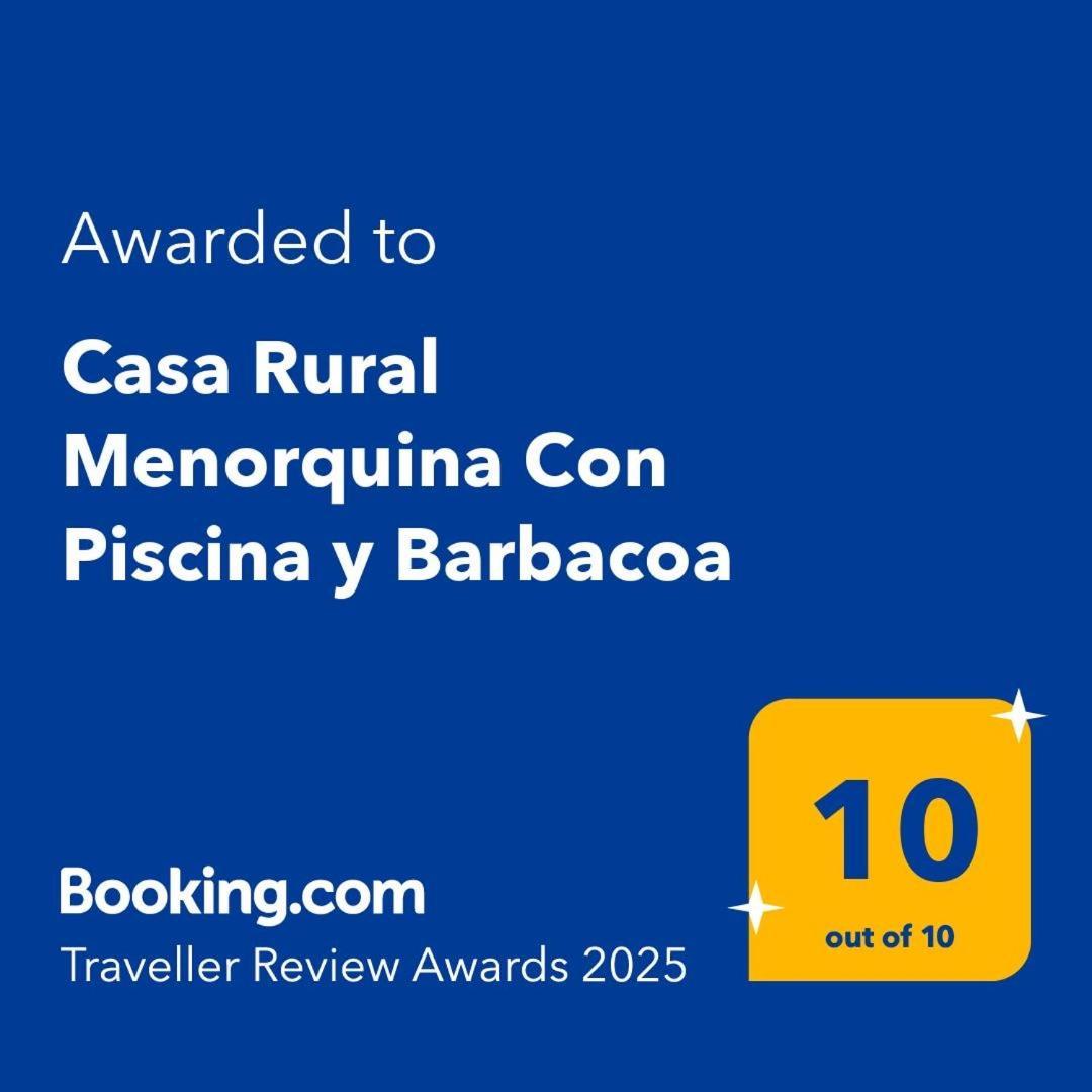 Casa Rural Menorquina Con Piscina Y Barbacoa Sant Climent Exteriér fotografie